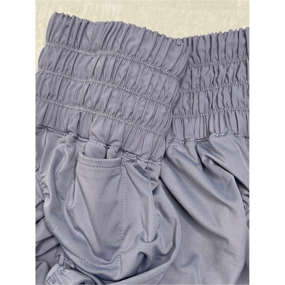 Nike sz S Lavender High-Waist Athletic Shorts Gym Work Out Athletic Run Summer - Picture 7 of 8